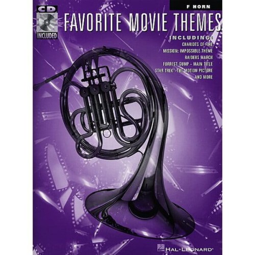 Favorite Movie Themes: French Horn (+ płyta CD) - muzyka filmowa na róg (waltornię)