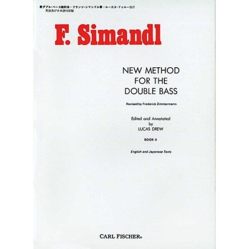 Franz Simandl, Fred Zimmermann - New Method for the Double Bass 2 - szkoła na kontrabas
