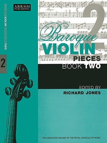 Baroque Violin Pieces Book 2 - nuty na skrzypce z akompaniamentem fortepianu - Richard Jones