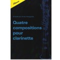 Arkadiusz Niezgoda: Quatre compositions pour clarinette - nuty na klarnet