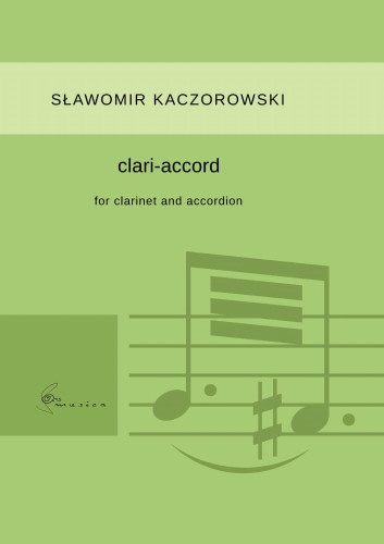 Clari-accord na klarnet i akordeon - Sławomir Kaczorowski
