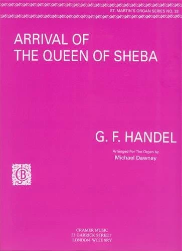Georg Friedrich Händel: Arrival Of The Queen Of Sheba for Organ - Michael Dawney - nuty na organy