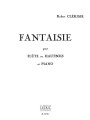Robert Clerisse: Fantaisie pour flute ou hautbois et piano - nuty na flet poprzeczny lub obój z fortepianem