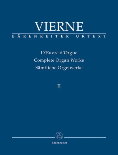 Louis Vierne: 2e Symphonie pour Orgue - Second Symphony op. 20 - II Symfonia Organowa - nuty na organy