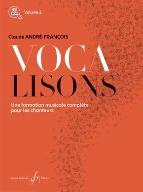 Claude Andre-Francois: Vocalisons 2 - Une formation musicale complete pour les chanteurs (+ audio online) - podręcznik dla wokalistów
