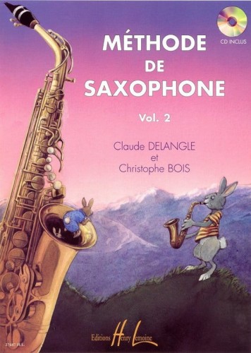 Methode de saxophone Vol. 2 - Claude Delangle, Christophe Bois (+ płyta CD) - szkoła gry na saksofonie