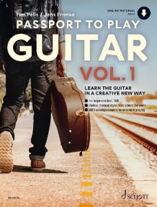 Passport To Play Guitar Vol. 1 - Tim Pells, Jens Franke (+ audio online) - szkoła gry na gitarze w oparciu o utwory w różnych stylach muzycznych