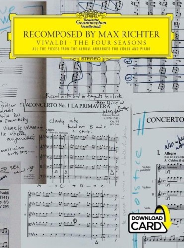 Recomposed By Max Richter - Vivaldi: Four Seasons (+ audio online) - nuty na skrzypce z fortepianem