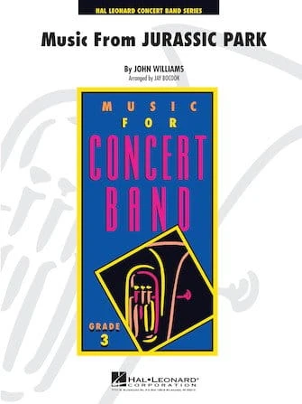 Music for Concert Band: John Williams - Music from Jurassic Park (Score & Parts) - nuty na młodzieżową orkiestrę dętą