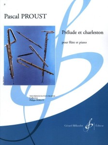 Pascal Proust: Prelude Et Charleston pour Flute et Piano - nuty na flet poprzeczny z fortepianem