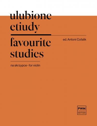 Ulubione etiudy na skrzypce - nuty na skrzypce - Antoni Cofalik