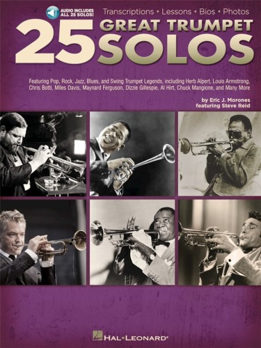 25 Great Trumpet Solos (+ audio online) - Eric J. Morones - nuty na trąbkę