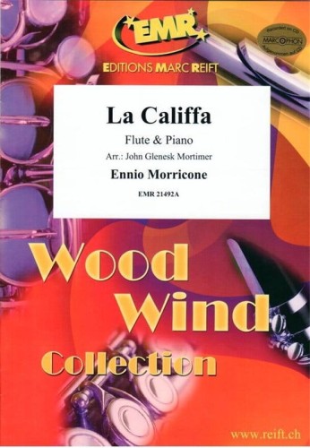 Ennio Morricone: La Califfa for Flute and Piano - temat z filmu Lady Caliph - nuty na flet poprzeczny z fortepianem