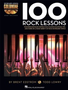 Keyboard Lesson Goldmine: 100 Rock Lessons - Brent Edstrom, Todd Lowry (+ 2 płyty CD) - 100 rockowych lekcji na fortepian