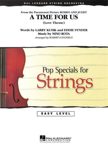 Pop Specials for Strings - Easy Level: Nino Rota - A Time for Us (Love Theme from Romeo and Juliet) - nuty na orkiestrę smyczkową