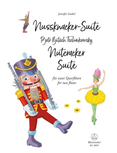Piotr Czajkowski: Nutcracker Suite for two Flutes - suita Dziadek do orzechów - nuty na duet fletowy