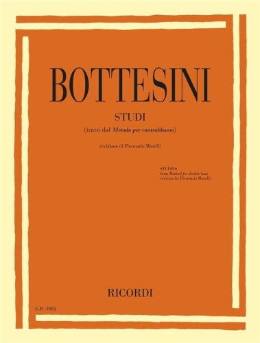 Giovanni Bottesini: Studi tratti dal Metodo per contrabbasso - Studies from Method for Double Bass - ćwiczenia ze szkoły na kontrabas