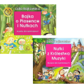 Zestaw Bajkowskiej: Bajka o Piosence i Nutkach i Nutki z Królestwa Muzyki - Lidia Bajkowska