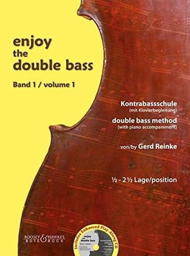 Enjoy the Double Bass 1 - Gerd Reinke (+ płyta CD) - szkoła gry na kontrabasie