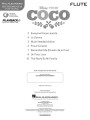 Coco: Flute (+ audio online) - piosenki z bajki - nuty na flet poprzeczny