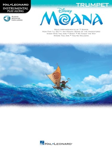 Moana: Trumpet - piosenki z bajki Vaiana Skarb Oceanu - Lin-Manuel Miranda - nuty na trąbkę (+ audio online)