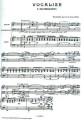 Sergiusz Rachmaninow: Vocalise - Wokaliza op. 34 nr 14 - nuty na skrzypce, wiolonczelę i fortepian