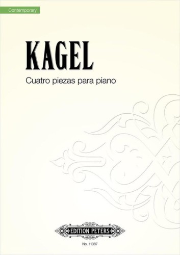 Mauricio Kagel: Cuatro piezas para piano - nuty na fortepian