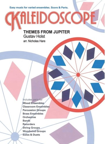 Kaleidoscope: Gustav Holst - Themes from Jupiter from The Planets (Score & Parts) - nuty na zespół instrumentalny szkolny kameralny o dowolnym składzie