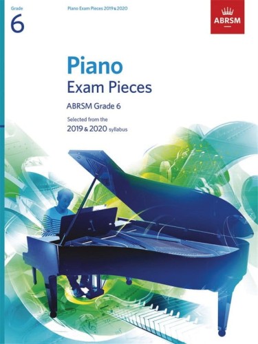Piano Exam Pieces - ABRSM Grade 6 - 2019-2020 - nuty na fortepian