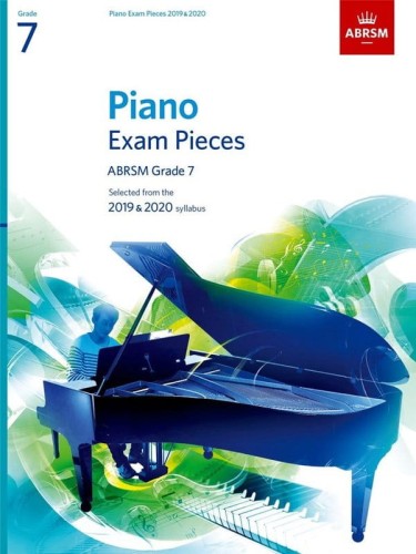 Piano Exam Pieces - ABRSM Grade 7 - 2019-2020 - nuty na fortepian