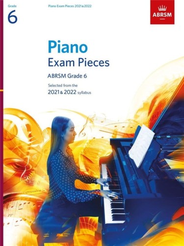 Piano Exam Pieces - ABRSM Grade 6 - 2021-2022 - nuty na fortepian