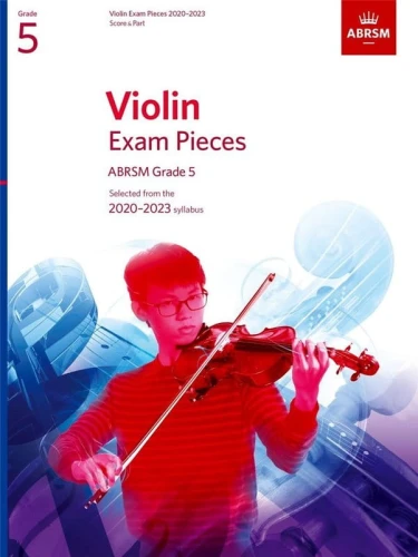 Violin Exam Pieces, ABRSM Grade 5, 2020-2023, Score & Part - nuty na skrzypce z fortepianem