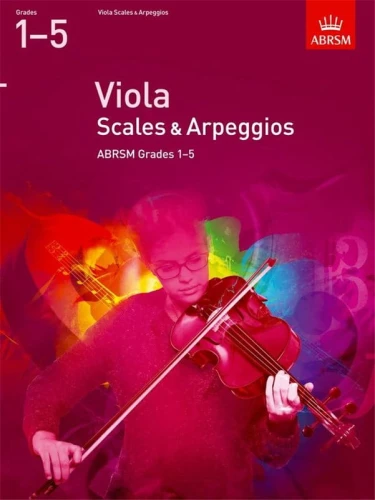 Viola Scales & Arpeggios, ABRSM Grades 1-5 from 2021 - gamy i pasaże na altówkę