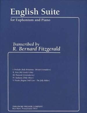 R. Bernard Fitzgerald: English Suite for Euphonium and Piano - George Munro - nuty na eufonium lub baryton z fortepianem