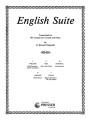R. Bernard Fitzgerald: English Suite for Bb Trumpet or Cornet and Piano - nuty na trąbkę lub kornet z fortepianem