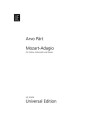 Arvo Part: Mozart-Adagio for violin, cello and piano - nuty na trio fortepianowe - skrzypce, wiolonczelę i fortepian