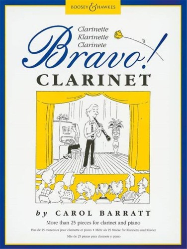 Carol Barratt: Bravo! Clarinet - ponad 25 utworów na klarnet z fortepianem