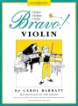 Bravo! Violin - ponad 25 utworów na skrzypce z fortepianem - Carol Barratt