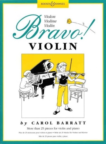 Bravo! Violin - ponad 25 utworów na skrzypce z fortepianem - Carol Barratt