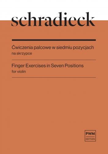 Ćwiczenia palcowe w siedmiu pozycjach na skrzypce - Henry Schradieck