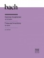 Jan Sebastian Bach - Inwencje trzygłosowe - nuty na fortepian