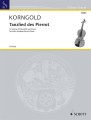 Erich Wolfgang Korngold: Tanzlied des Pierrot aus der Oper 'Die tote Stadt' op. 12 - The Dead City - aria z opery Umarłe miasto - nuty na skrzypce lub wiolonczelę z fortepianem