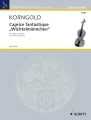 Erich Wolfgang Korngold: Caprice fantastique 'Wichtelmännchen' aus 'Märchenbilder' op. 3 - The Goblins from Fairytale Pictures - nuty na skrzypce z fortepianem