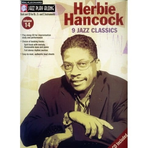 Jazz Play Along Volume 14 - Herbie Hancock - nuty na instrumenty C, B i Es (+ płyta CD)
