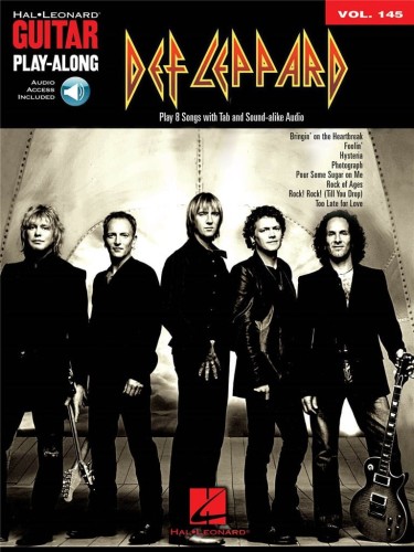 Guitar Play-Along Vol. 145: Def Leppard (+ audio online) - nuty i tabulatura na gitarę elektryczną