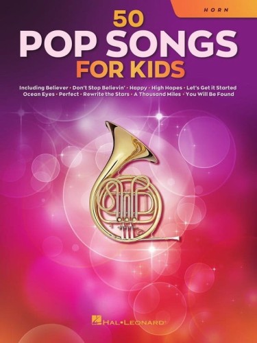 50 Pop Songs for Kids: Horn - nuty na waltornię (róg) dla dzieci