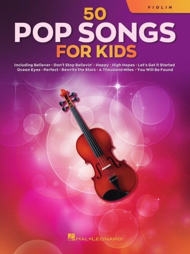50 Pop Songs for Kids: Violin - nuty na skrzypce dla dzieci