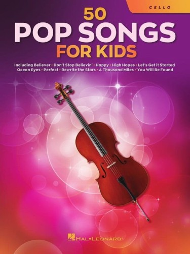 50 Pop Songs for Kids: Cello - nuty na wiolonczelę dla dzieci