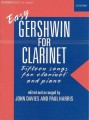 Easy Gershwin for Clarinet and Piano - John Davies, George Gershwin - nuty na klarnet i fortepian