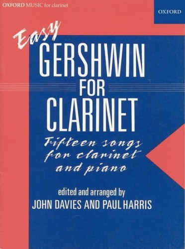 Easy Gershwin for Clarinet and Piano - John Davies, George Gershwin - nuty na klarnet i fortepian